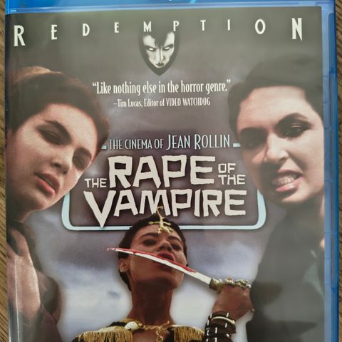 The Rape of the Vampire Bluray Jean Rollin