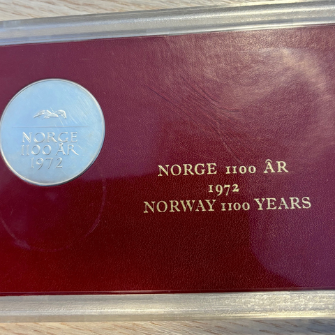 Norge 1100 år 1972 sølv