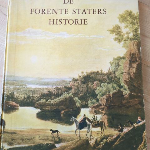 Bok: De forente staters historie "Fra villmark til stormakt" 1953, sel