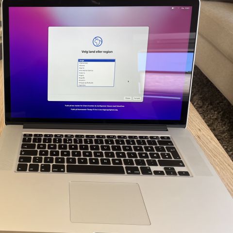 MacBook Pro, Retina 15"