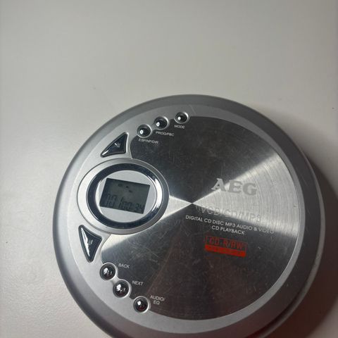 AEG CD-Walkman, bærbar CD-spiller