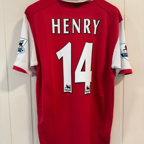 Arsenal 2006/07 Hjemme Thierry Henry Fotballdrakt (L)