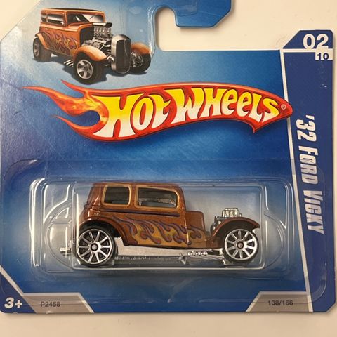 2009 Hot Wheels 32 Ford Vicky - REBEL RIDES - P2458