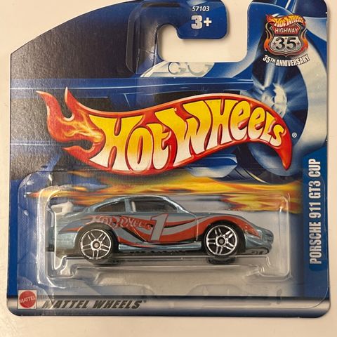 2003 Hot Wheels Porsche 911 GT3 Cup - Highway 35 - 57103