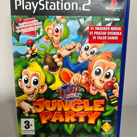 PlayStation 2 spill: Buzz Junior! Jungle Party