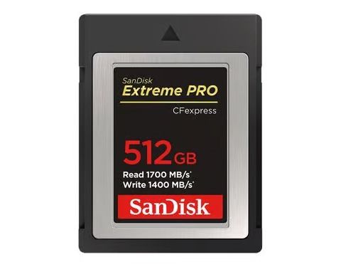 SanDisk CFexpress 512gb