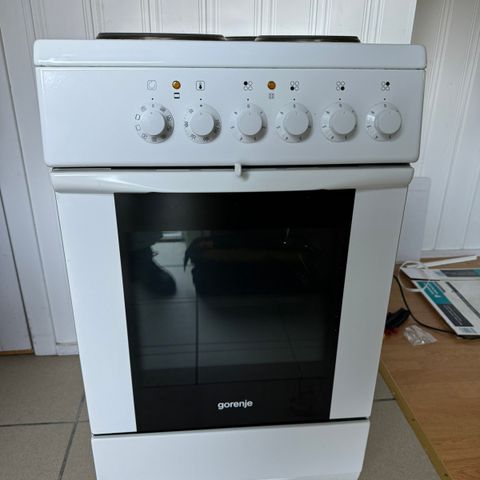 Gorenje komfyr liten utgave