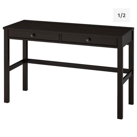 Skrivebord Hemnes fra Ikea