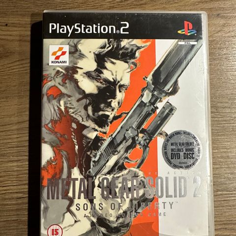 Metal Gear Solid 2 Sons Of Liberty Playstation 2 PS2