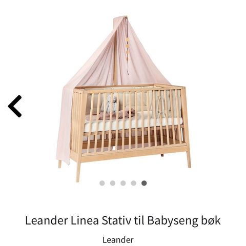 Leander Linea babyseng bøk med  ekstra utstyr