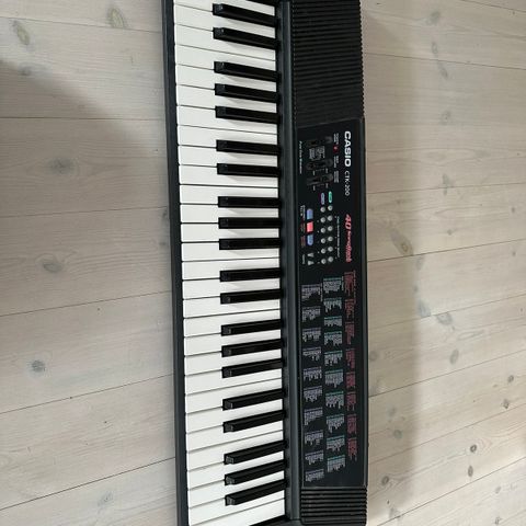 Casio Keyboard CTK-200 u/original kabel