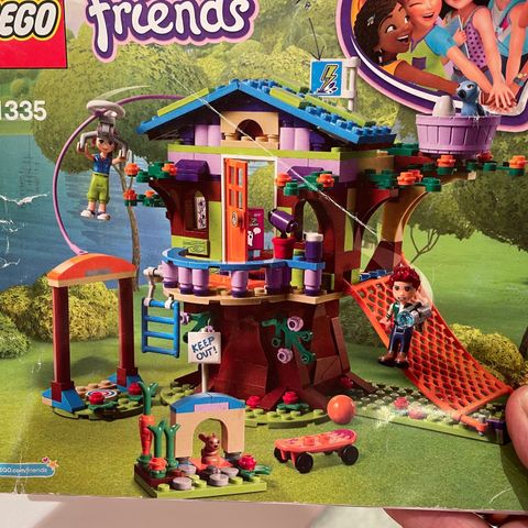 3 stk Lego friends