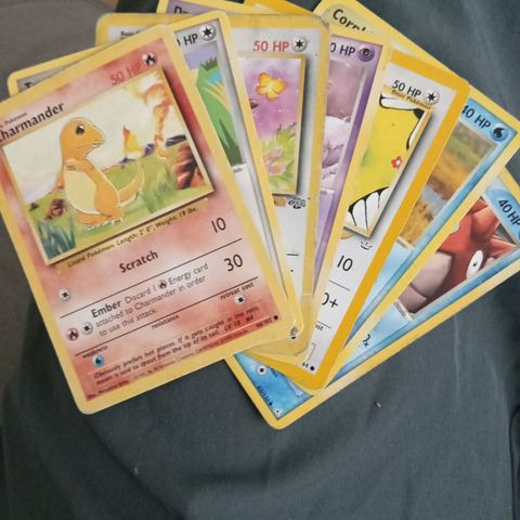 First edition Pokemon cards