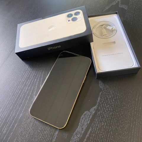 #RESERVERT# Godt ivaretatt iPhone 13 Pro Max 128gb Gold