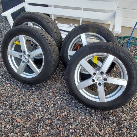 Vinter hjul til Hyundai Kona, piggfri, 225/55R17, 4 stk