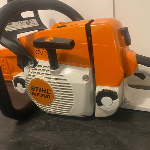 Motorsag , Stihl MS260 - Pent brukt