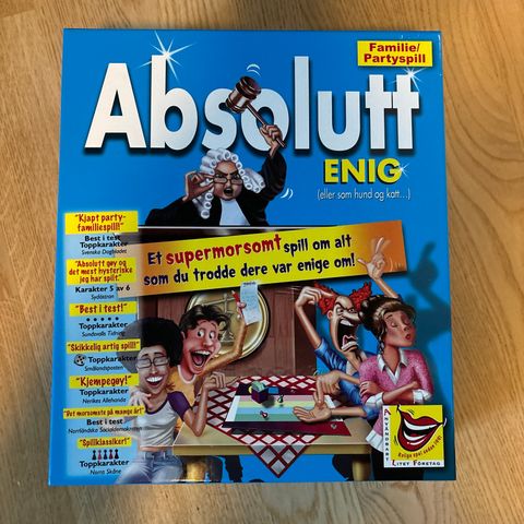 Absolutt Enig - Familiespill/Partyspill