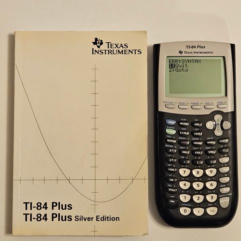 Texas Instrument TI-84 Plus Grafisk Kalkulator