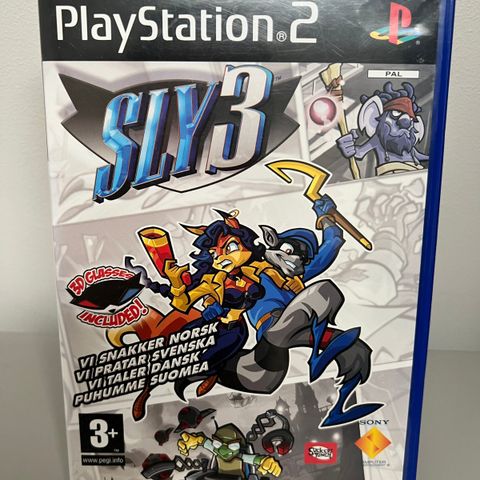 PlayStation 2 spill: Sly 3 Honour among thieves