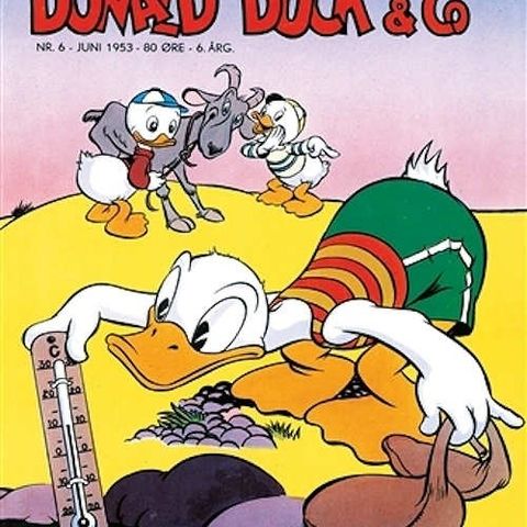 DONALD DUCK NUMMER 6 - 1953