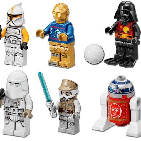 Lego Star Wars 75340. Kun minifigurer. Alle NYE!