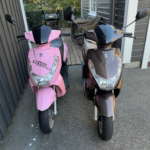 Peugot Kisbee selges, m/ komplett delmoped