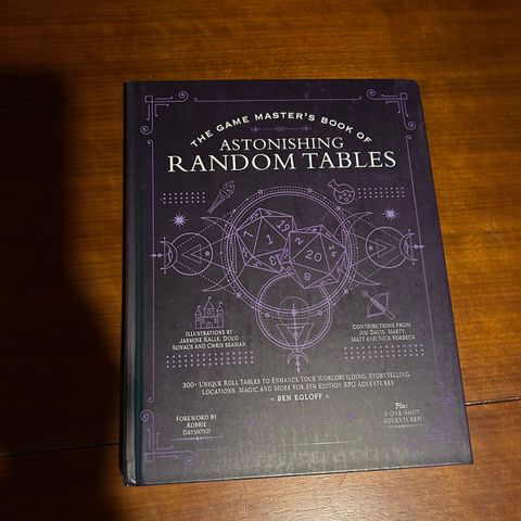 The Game Masters Book of Astonishing Random Tables