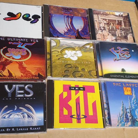 Yes - CD Liste - Jon Anderson Geoff Downs Steve Howe Rick Wakeman