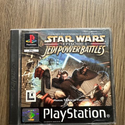 Star Wars Episode I: Jedi Power Battles Playstation 1 PS1