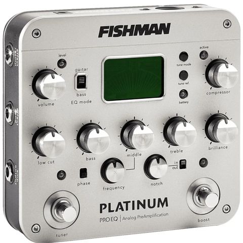 Fishman Platinum Pro EQ Preamp