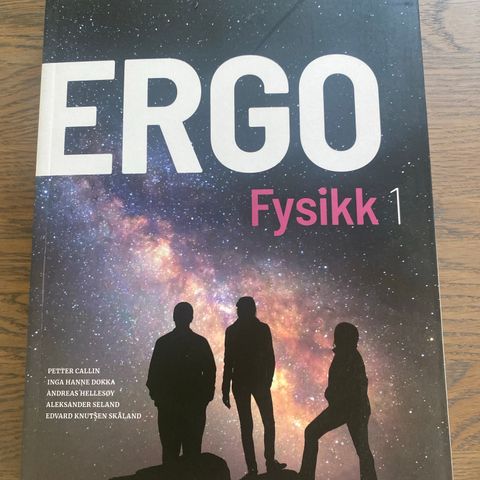 Ergo fysikk 1 selges