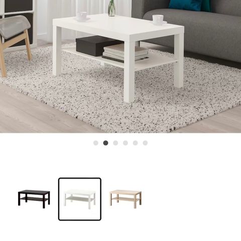 Sofabord fra Ikea