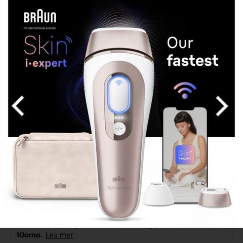 Braun IPL toppmodell Skin I-Expert pro