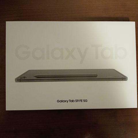 UÅPNET Samsung galaxy tab S9 FE 5G 256GB