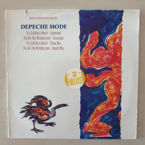 Depeche Mode – It's Called A Heart / Fly On The Windscreen - 2 x 12", 45 RPM