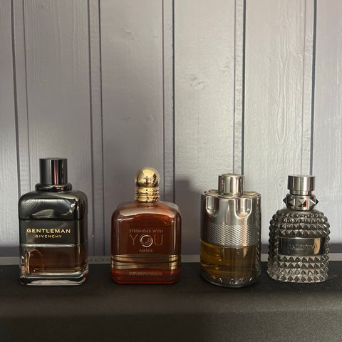 Givenchy Reserve privée/Valentino Uomo Intense/Most Wanted By Night