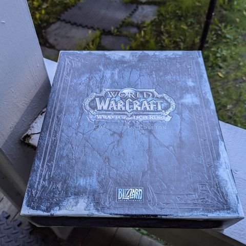 World of warcraft - Wrath of the Lich king Collector's Edition Helt NY!