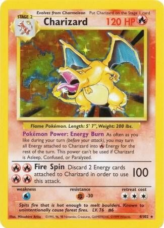 Charizard - Base Set (BS) (Pokemon)