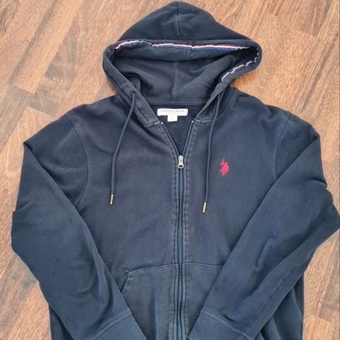 U.S Polo full zip og lang arma t shorte