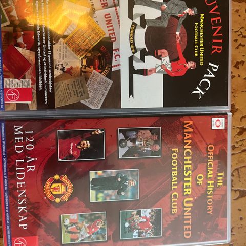 Manchester United VHS official history VHS