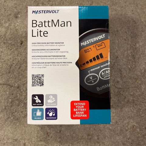 MASTERVOLT Batterimonitor BattMan Lite