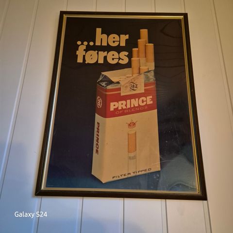 PRINCE FORHANDLERPLAKAT