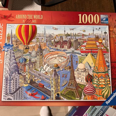 Ravensburger puslespill (1000 brikker)