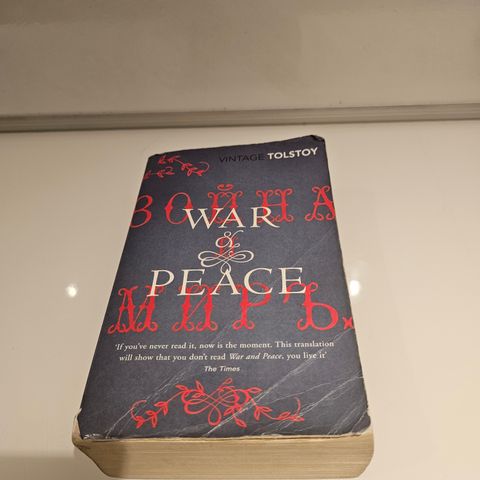 War and peace. Leo Tolstoy