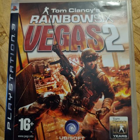 Strøkent PS3 Tom Clancy's Rainbow Six Vegas 2