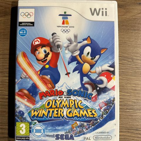 Nintendo Wii: Mario & Sonic at the Olympic Winter Games