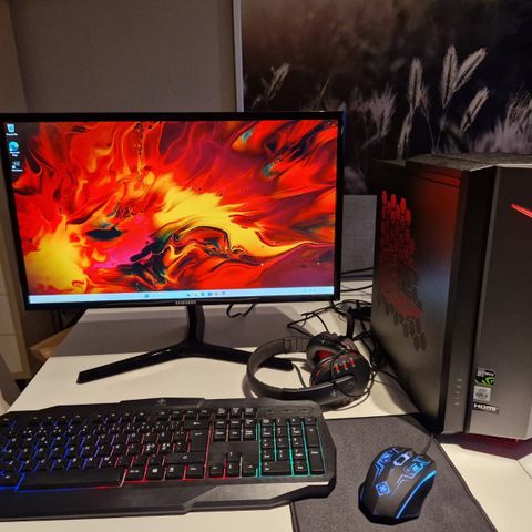 Acer Nitro Gaming Oppsett selges asap!