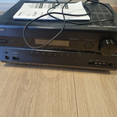 Onkyo TXSR607 med defekt hdmi