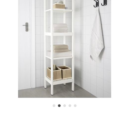 Hemnes baderomshylle fra IKEA