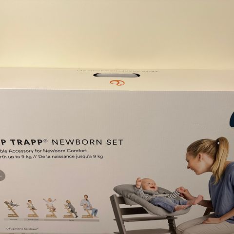 Tripp Trapp Newborn set (nesten ikke brukt)